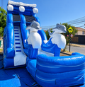 Tobogán acuático Delfines inflable